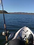 Cruising for stripers @ Castaic