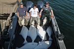 Taylor Charters Glacier Bay - 6 halibut 75-75 lbs