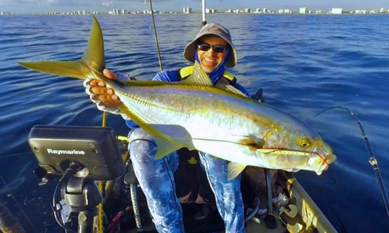 Yellow Jack on a speed jig.